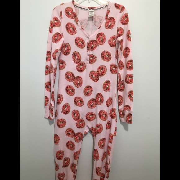 Victoria's Secret PINK Donut Onesie Pajamas ? - Picture 14 of 16